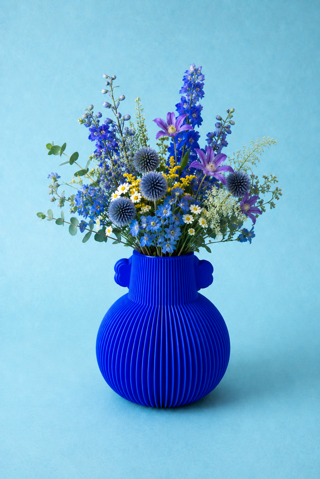Vase Bloom bleu