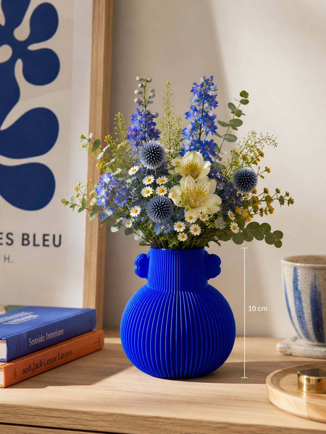 Vase Bloom bleu