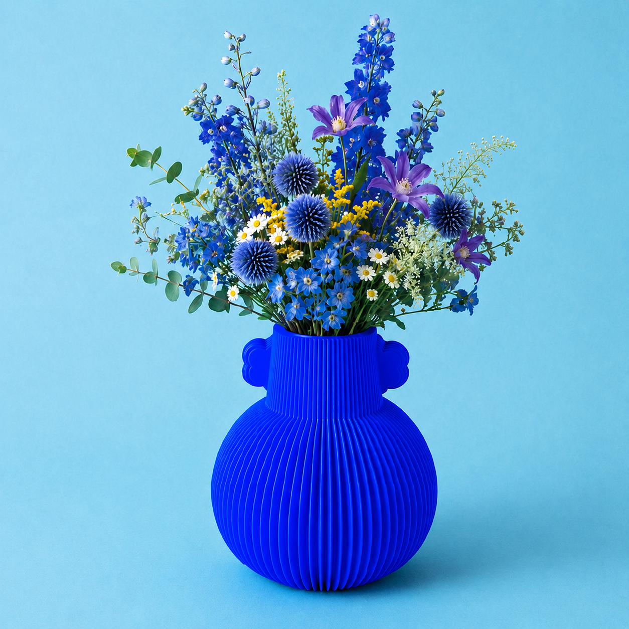 Vase Bloom bleu
