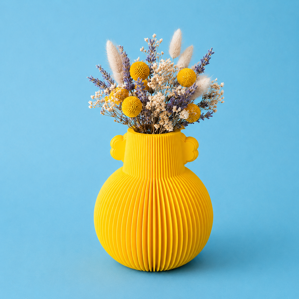 Vase Bloom jaune